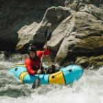 Inside Yak Van Dam’s Radical Return To River Yak Van Dam paddles whitewater in a packraft