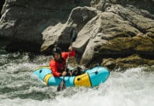 Inside Yak Van Dam’s Radical Return To River Yak Van Dam paddles whitewater in a packraft