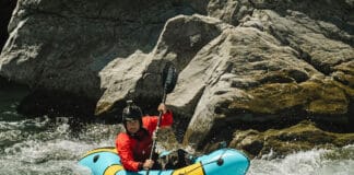 Inside Yak Van Dam’s Radical Return To River Yak Van Dam paddles whitewater in a packraft