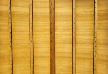 The (Almost) Lost Art Of Cedar Rib Canoe Construction close-up of cedar rib canoe construction
