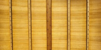 The (Almost) Lost Art Of Cedar Rib Canoe Construction close-up of cedar rib canoe construction