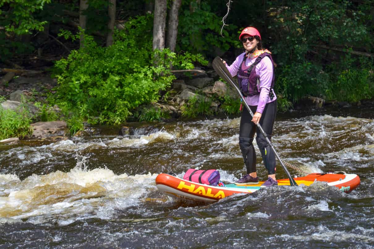 The Hala Butterknife SUP or kayak paddle.