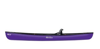 Old Town Kayak and Canoe's hybrid kayak in purple